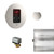 Mr. Steam BBUTLERRPN Basic Butler Steam Generator Control Kit / Package in Round Polished Nickel