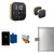 Mr. Steam ABUTLERXB-SB AirButler Max Steam Generator Control Kit / Package in Black Satin Brass