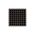 Infinity Drain 5" x 5" QD 5-3A ORB Center Drain Kit: Oil Rubbed Bronze