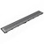 Infinity Drain 54" USQ-A 54 SS Linear Drain Kit: Satin Stainless