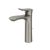 Toto GO 1.2 GPM Single Handle Semi-Vessel Bathroom Sink Faucet with COMFORT GLIDE Technology, Brushed Nickel - TLG01304U#BN