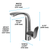 Toto GO 1.2 GPM Single Side-Handle Bathroom Sink Faucet with COMFORT GLIDE Technology, Polished Nickel - TLG01309U#PN