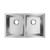 Elkay Crosstown 16 Gauge Stainless Steel 30-3/4" x 18-1/2" x 10" Rounded Equal Double Bowl Undermount Sink