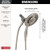 Delta Universal Showering Components 75486CSN 4-Setting In2ition in Spotshield Brushed Nickel Finish