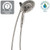 Delta Universal Showering Components 75583CSN In2ition 5-Setting Two-in-One Shower in Spotshield Brushed Nickel Finish