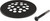 Delta RP7430BL Dome Strainer w/ Screw in Matte Black Finish