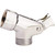 Delta Universal Showering Components U5002-PK Pin Mount Swivel Connector for Hand Shower in Chrome Finish