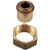 Delta RP6203 Coupling Nuts & Tailpieces (2) - 2 or 3H Tub & Shower