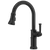 Brizo Artesso 64025LF-BL Single Handle Pull-Down Kitchen Faucet with SmartTouch(R) Technology in Matte Black Finish