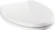 Delta Wycliffe 811901-WH Elongated Slow-Close Toilet Seat in White Finish