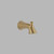 Delta Lahara RP51303CZ Tub Spout - Pull-Up Diverter in Champagne Bronze Finish