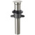 Delta RP101632SS Metal Push Pop Drain without Overflow Stainless
