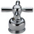 Delta NeoStyleOld H46 Metal Cross Handle Set in Chrome Finish