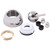 Delta RP77763 Repair Kit - Ball, Seats, Springs, Cam, Cap, Adjusting Ring & Bonnet in Chrome Finish