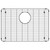 Blanco 237140: Formera Collection Stainless Steel Bottom Grid for Formera 25" Sink
