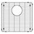 Blanco 237144: Formera Collection Stainless Steel Bottom Grid for Large Bowl of Formera 60/40 Sink