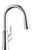 Hansgrohe 04793000 Joleena High Arc Kitchen Faucet, 2-Spray Pull-Down, 1.75 GPM in Chrome