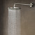Hansgrohe 4915820 Raindance S Thermostatic Showerhead/Wallbar Set with Rough, 2.5 GPM in Brushed Nickel