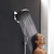 Hansgrohe 24372001 Pulsify S Wallbar Set 100 3-Jet 24", 2.5 GPM in Chrome