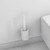 Hansgrohe 27927700 WallStoris Toilet Brush Holder in Matte White