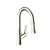 Hansgrohe 72815831 Talis S Prep Kitchen Faucet, 2-Spray Pull-Down, 1.75 GPM in Polished Nickel