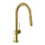 Hansgrohe 72846251 Talis N High Arc Kitchen Faucet, A-Style, 2-Spray Pull-Down, 1.75 GPM in Brushed Gold Optic