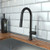 Hansgrohe 72846671 Talis N High Arc Kitchen Faucet, A-Style 2-Spray Pull-Down, 1.75 GPM in Matte Black