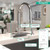 Hansgrohe 73837001 Aquno Select High Arc Kitchen Faucet, 3-Spray Pull-Down, 1.75 GPM in Chrome