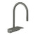 Hansgrohe 73837341 Aquno Select High Arc Kitchen Faucet, 3-Spray Pull-Down, 1.75 GPM in Brushed Black Chrome