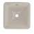 TOTO Connelly Square Undermount Bathroom Sink With Cefiontect, Sedona Beige