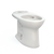 TOTO Drake Elongated Tornado Flush Toilet Bowl With Cefiontect, Colonial White