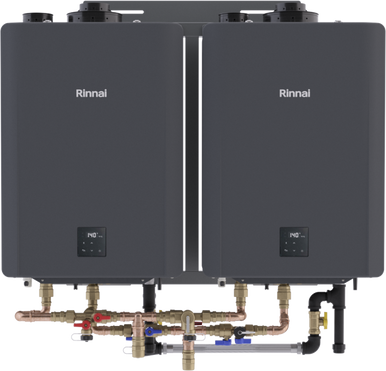 RINNAI Demand Duo 2 H-Series 398,000Btu 100G Hybrid Water