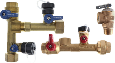 Rinnai Dedicated Return with Isolation Valves And PRV 107000639