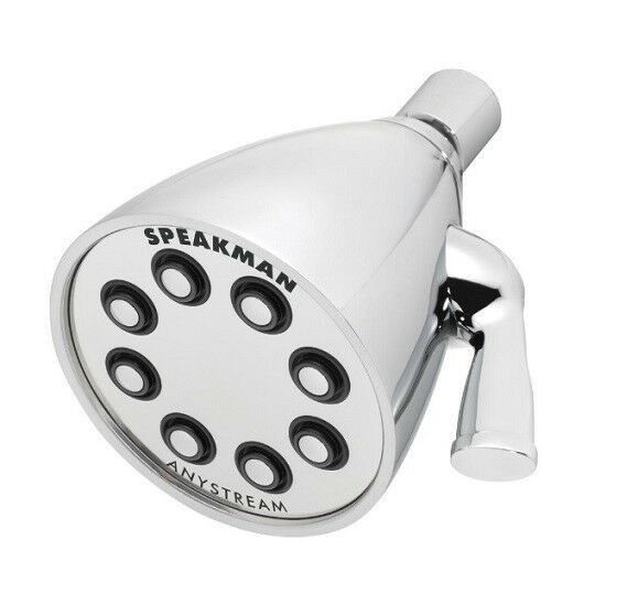 Speakman S-2251 Icon Collection Adjustable Spray Showerhead: Polished Chrome