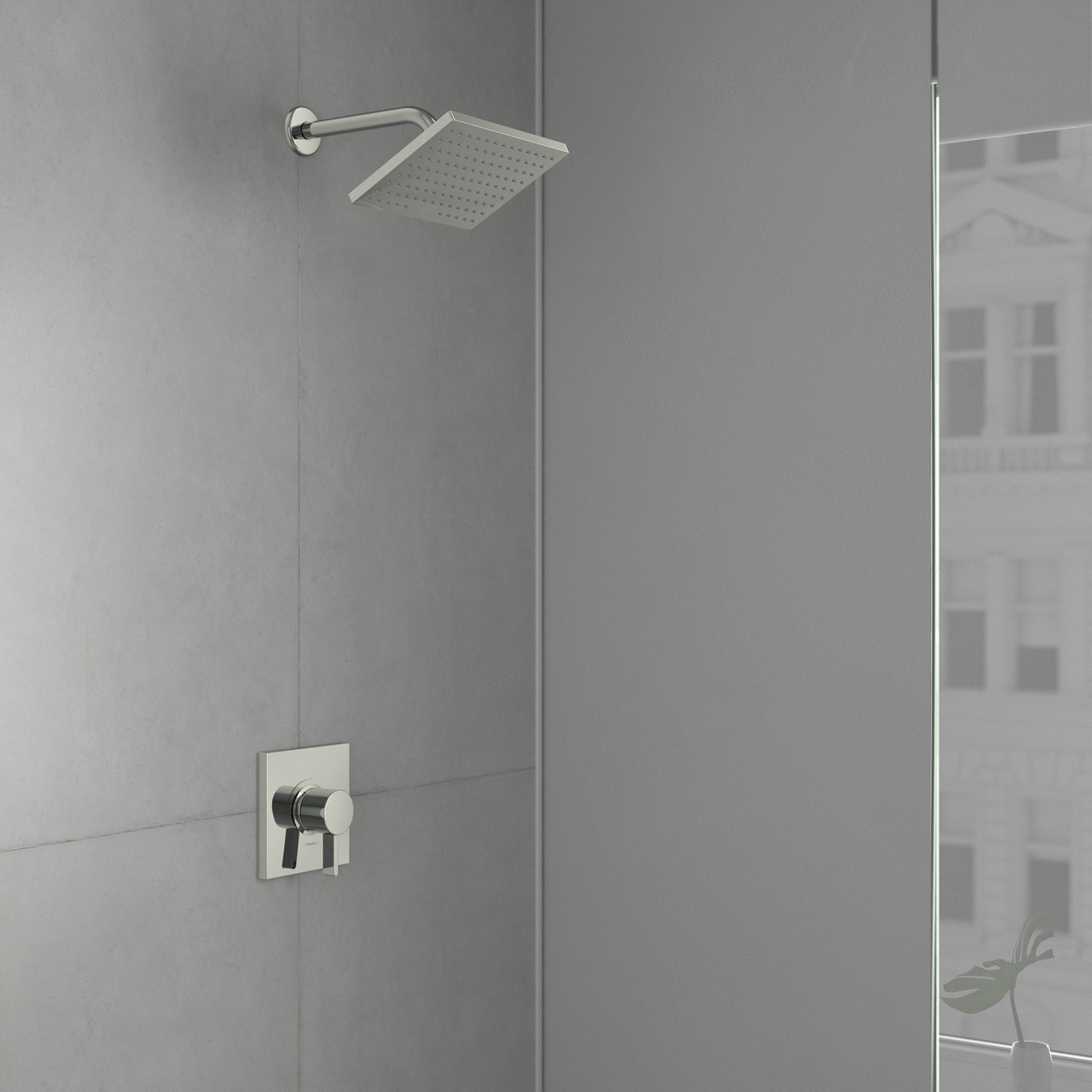 Photos - Shower System Hansgrohe 04958000 Vernis Shape Pressure Balance Shower Set, 2.5 GPM in Chrome