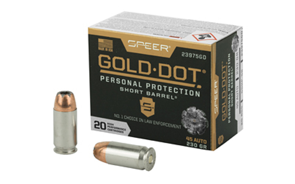 SPR GOLD DOT 45ACP 230G HP SB 20/200