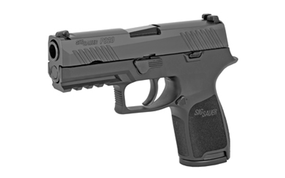 SIG P320C 45ACP 3.9" 9RD BLK NS
