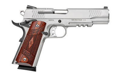 S&W 1911TA E 45ACP 5" STS NS RAIL WD