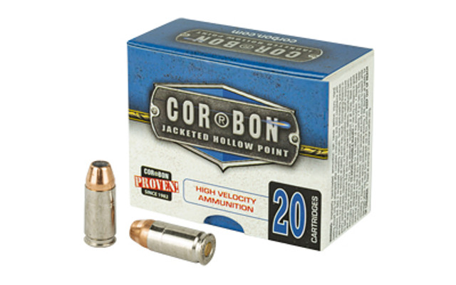 CORBON 9MM+P 90GR JHP 20/500