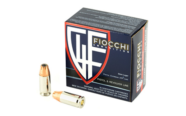 FIOCCHI 9MM 147GR XTP 25/500