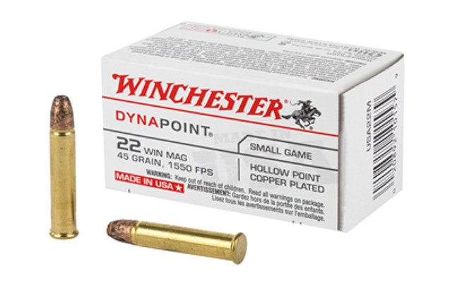 WIN USA 22 WMR 45GR DYNAPNT 50/2000