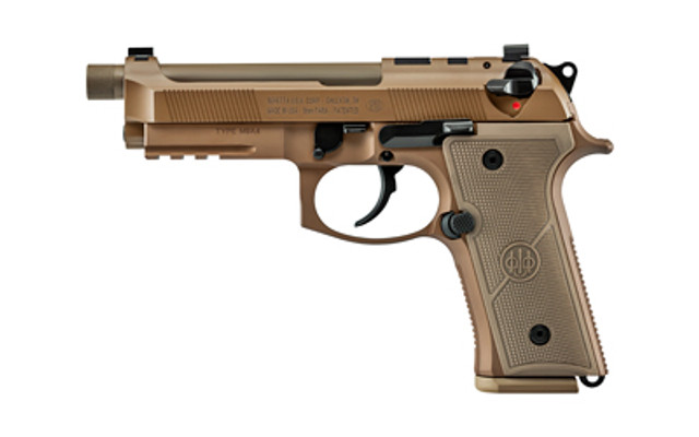 BERETTA M9A4 G CEN 9MM 4.8" 10RD FDE