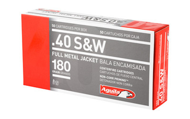 AGUILA 40SW 180GR FMJ 50/1000