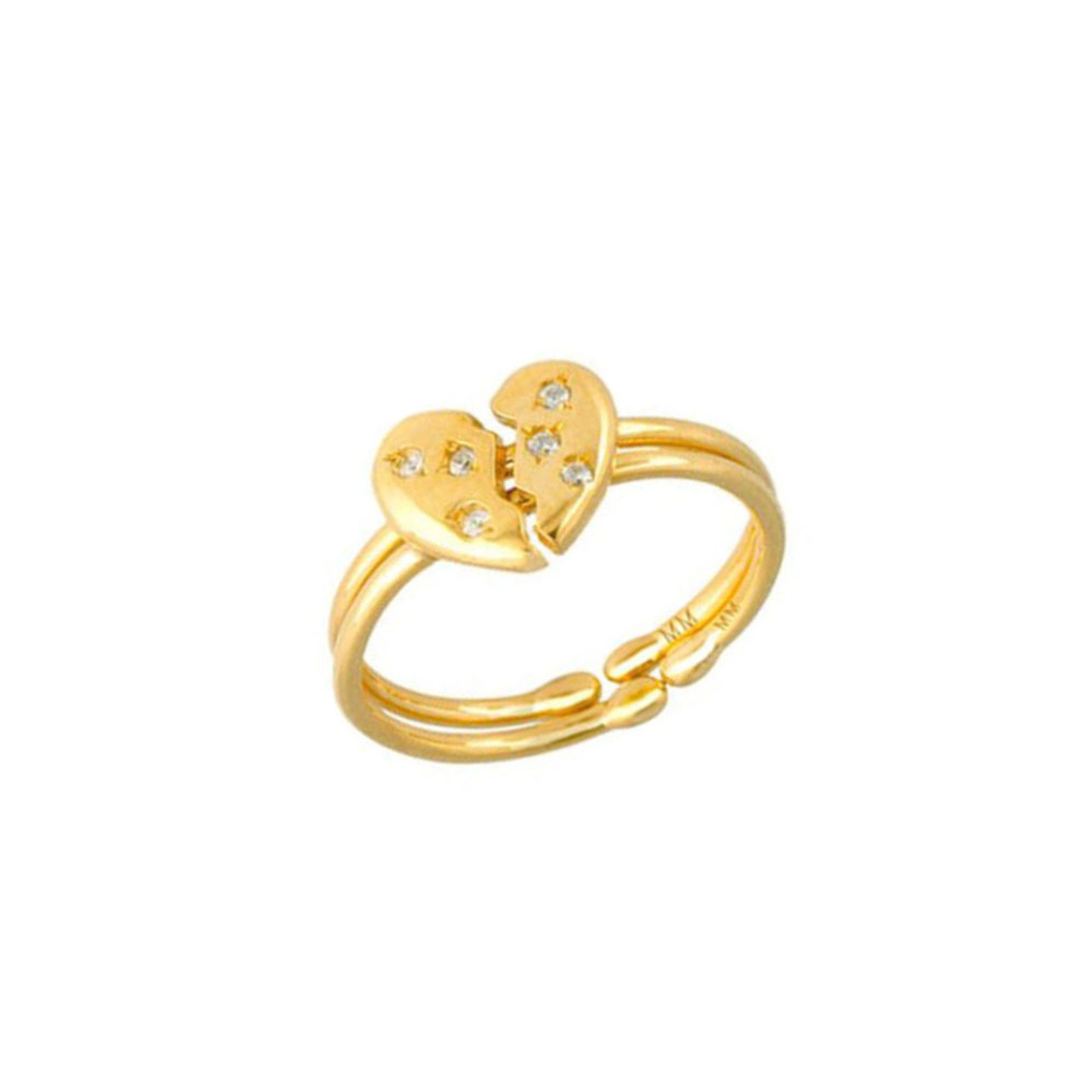 Amazon.com: Adjustable Gold Rings