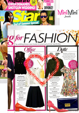 Mini Mini Jewels Dog Tag Pendant Featured In Star Magazine