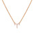 Gold Stunning Birthstone Gemstone Zodiac Classy Necklace (Style#10801-10812)