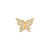 Shimmering Diamond Accented Beautiful Butterfly Post Earring (Style#11903)