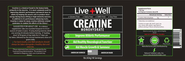 Live Well Creatine