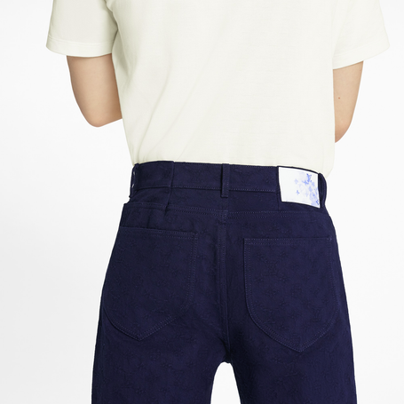 Monogram Regular Denim Pants