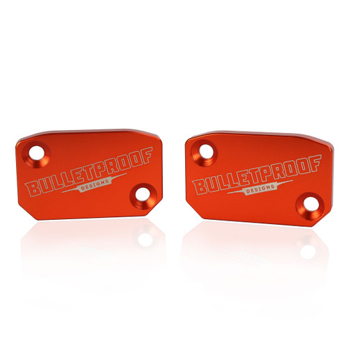 KTM/HUSQVARNA/GAS GAS/SHERCO CLUTCH/BRAKE MASTER CYLINDER COVER SET  (BREMBO ONLY)